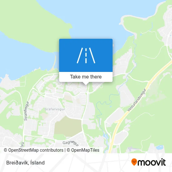 Breiðavík map