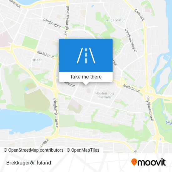 Brekkugerði map
