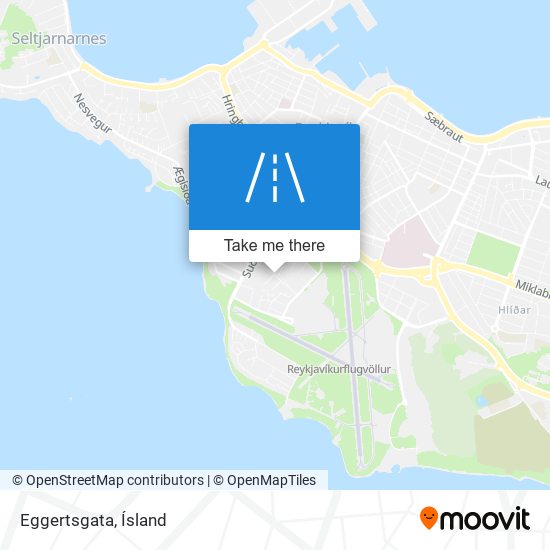 Eggertsgata map