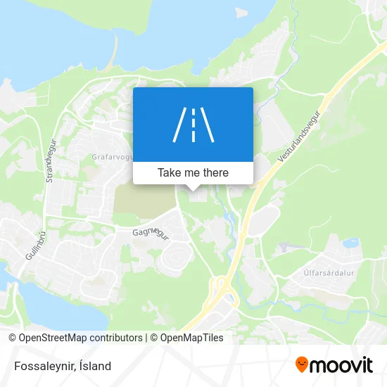 Fossaleynir map