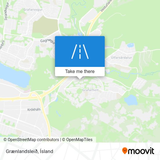 Grænlandsleið map