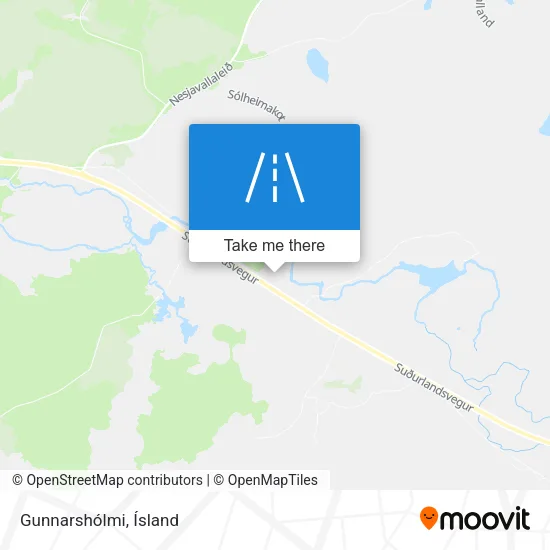 Gunnarshólmi map