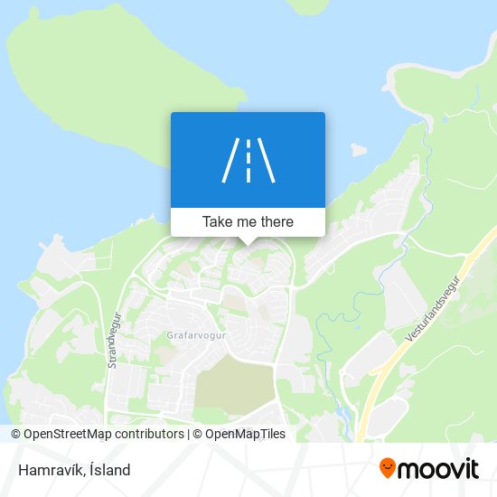 Hamravík map