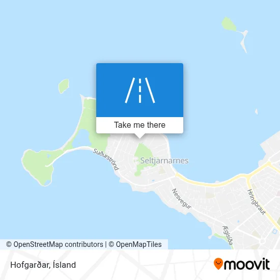 Hofgarðar map