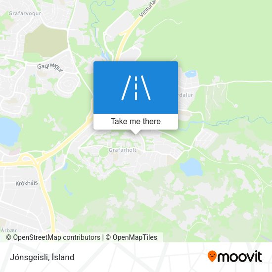 Jónsgeisli map
