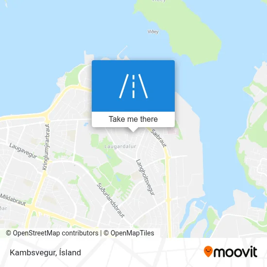 Kambsvegur map
