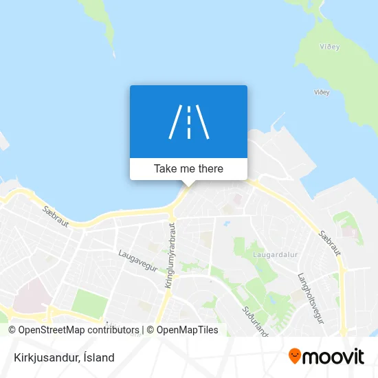 Kirkjusandur map