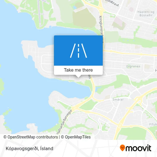 Kópavogsgerði map