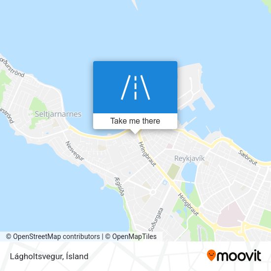 Lágholtsvegur map