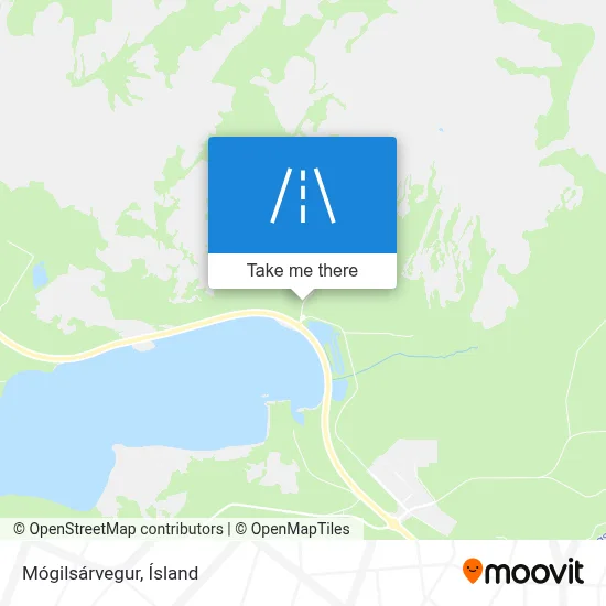 Mógilsárvegur map