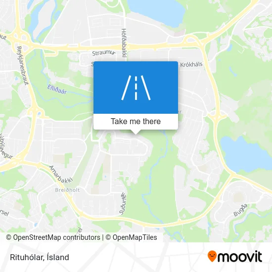 Rituhólar map