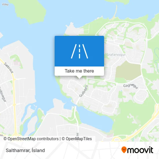 Salthamrar map