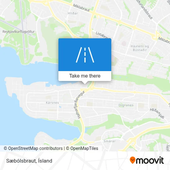 Sæbólsbraut map