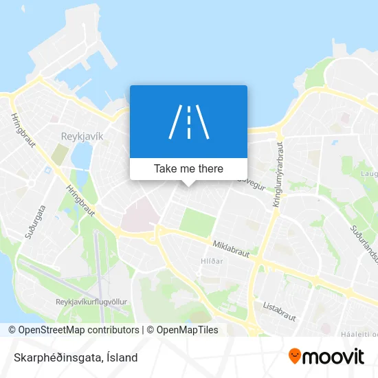 Skarphéðinsgata map