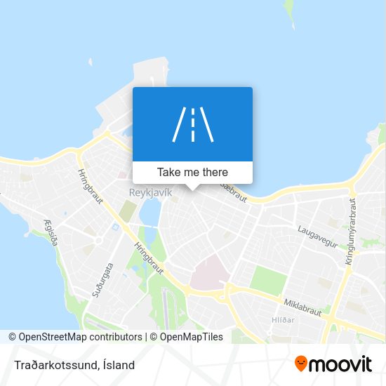 Traðarkotssund map