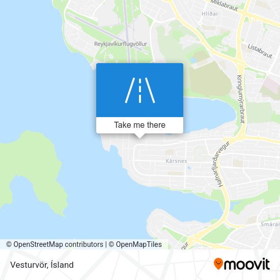 Vesturvör map