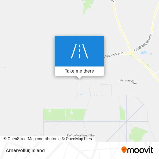 Arnarvöllur map
