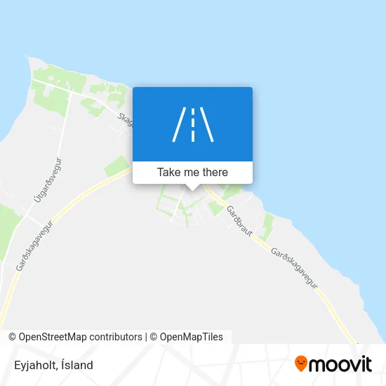 Eyjaholt map