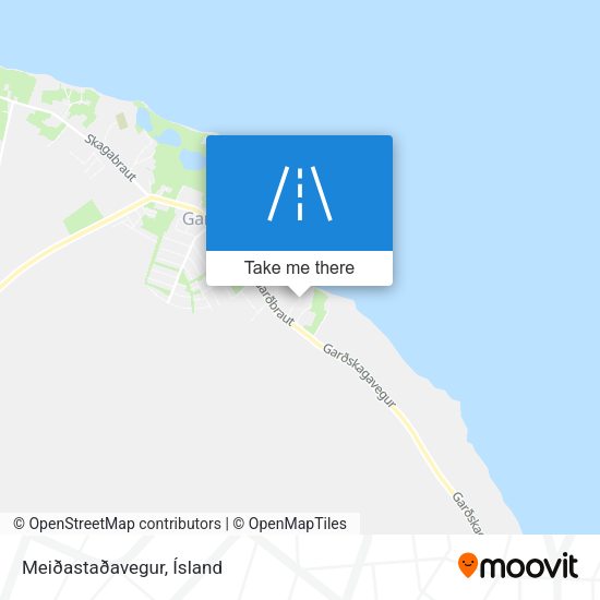 Meiðastaðavegur map