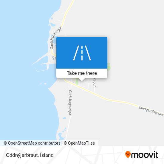 Oddnýjarbraut map