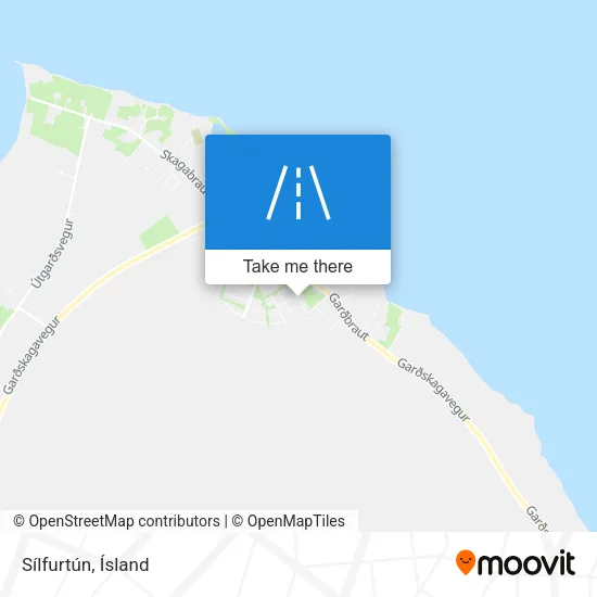 Sílfurtún map