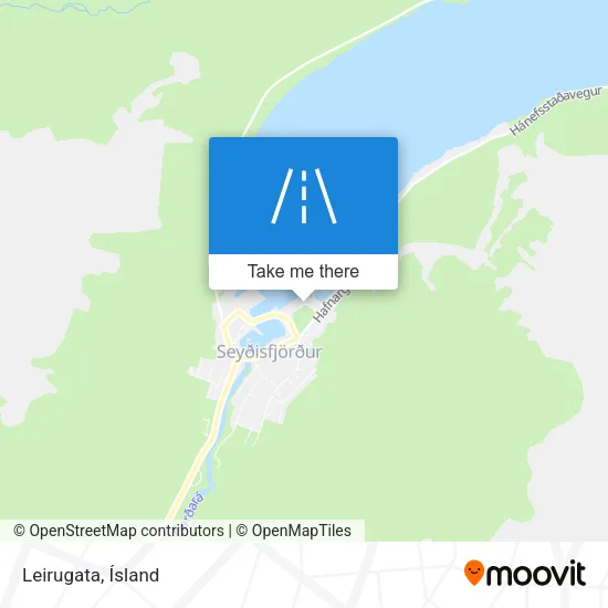 Leirugata map