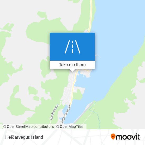 Heiðarvegur map