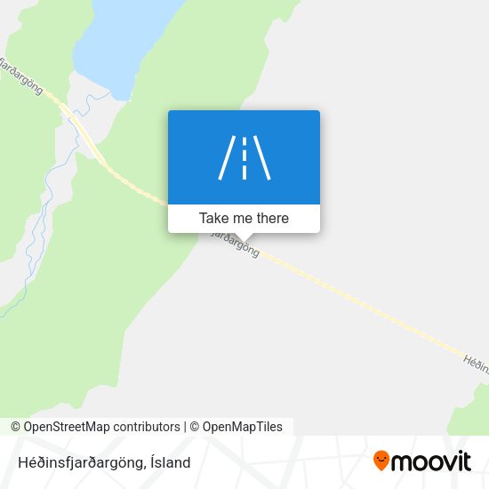 Héðinsfjarðargöng map