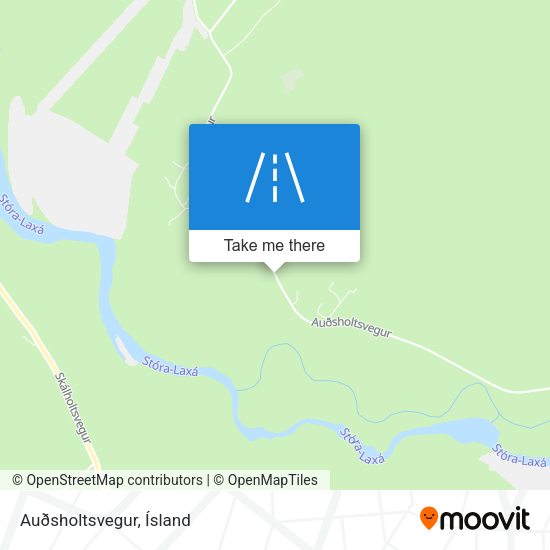 Auðsholtsvegur map