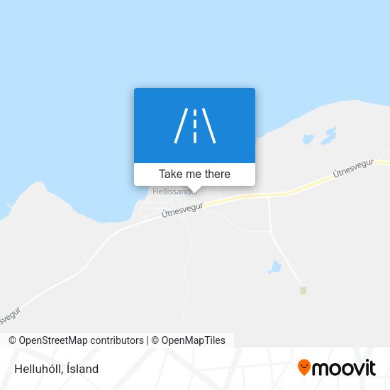 Helluhóll map