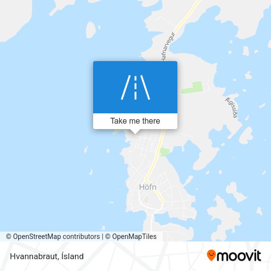 Hvannabraut map