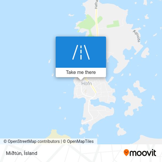 Miðtún map