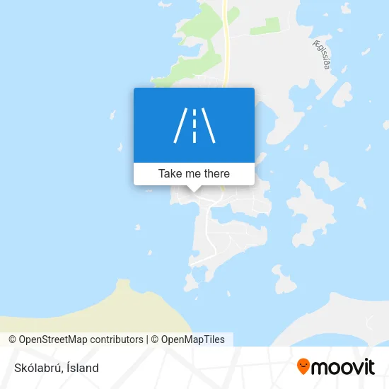 Skólabrú map