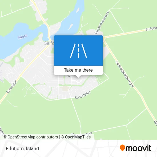 Fífutjörn map