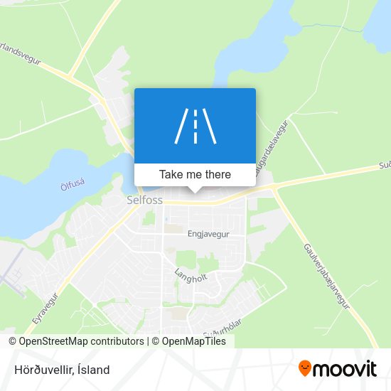 Hörðuvellir map