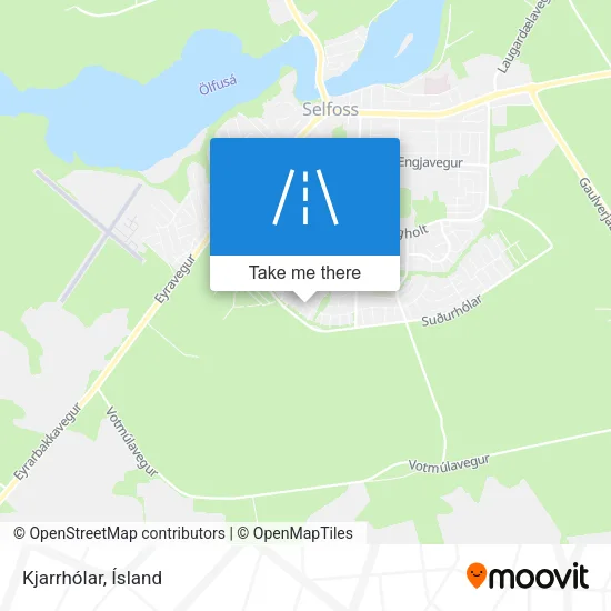 Kjarrhólar map