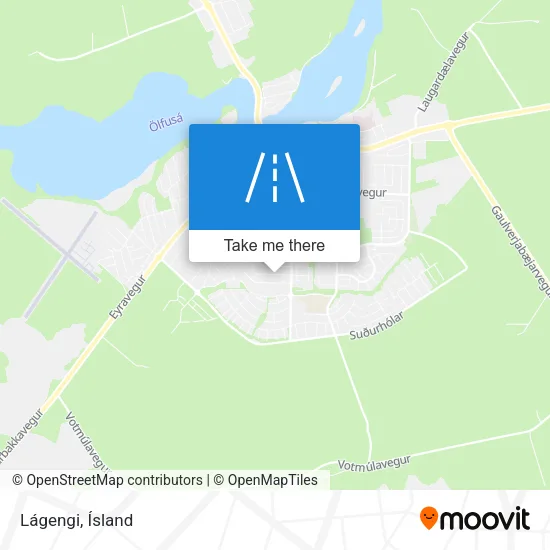 Lágengi map