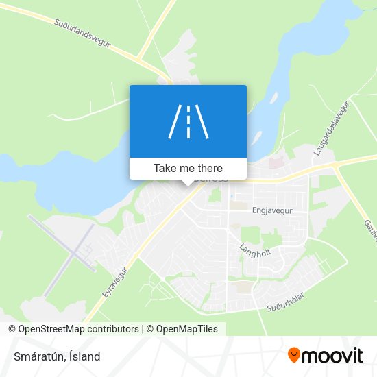 Smáratún map