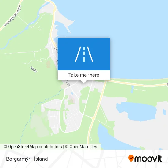 Borgarmýri map