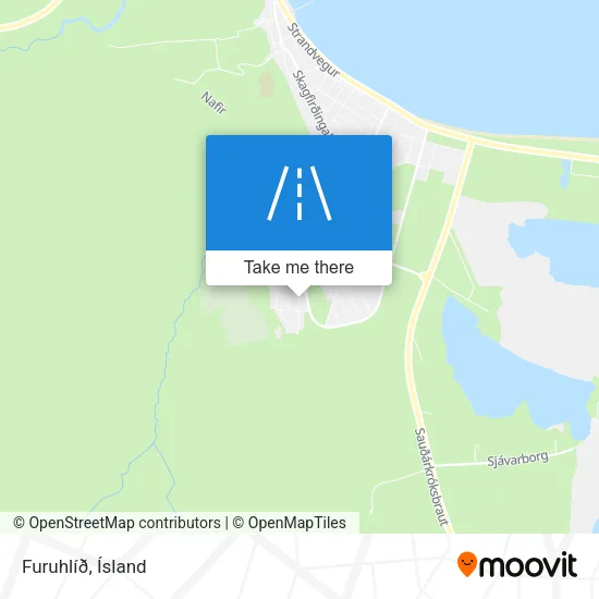 Furuhlíð map