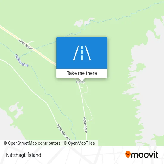 Nátthagi map