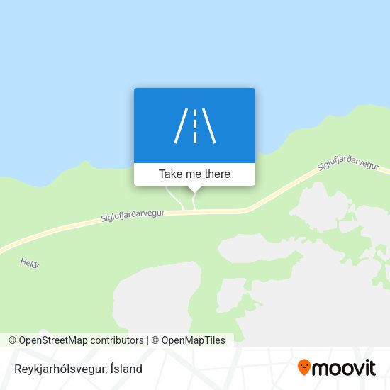 Reykjarhólsvegur map