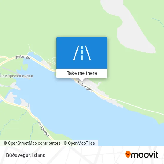 Búðavegur map