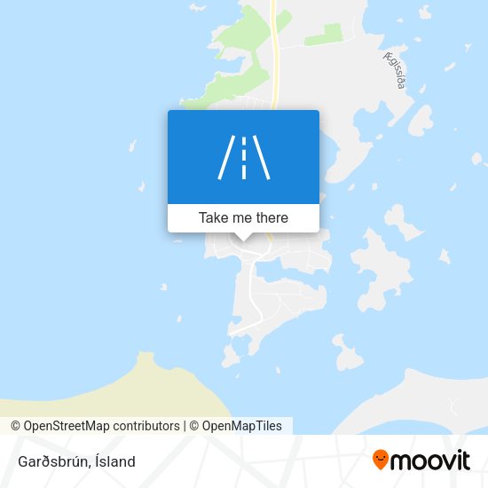 Garðsbrún map