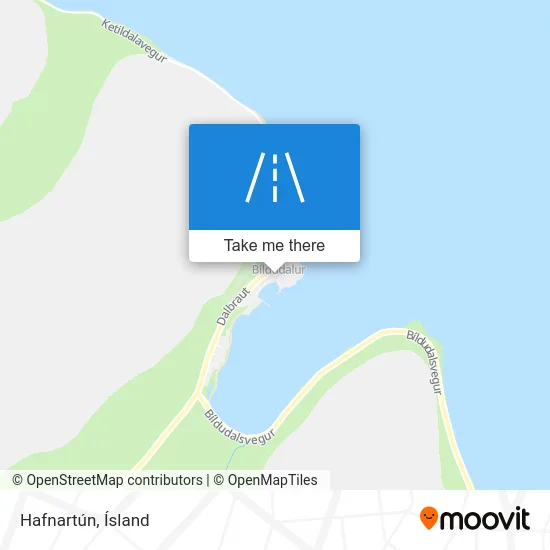 Hafnartún map