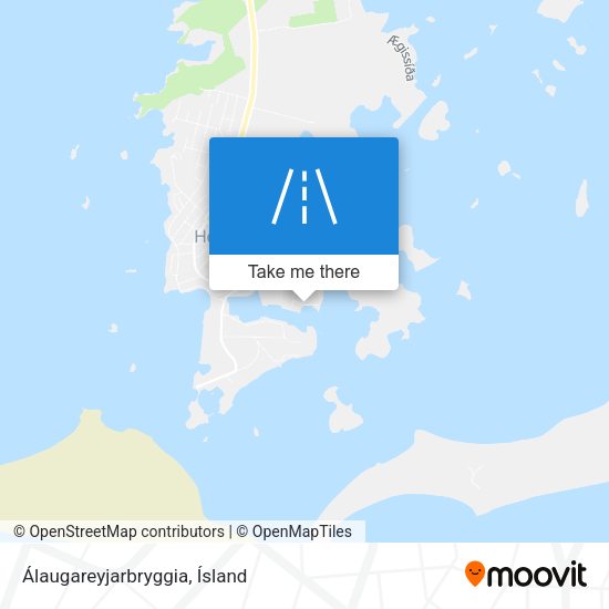 Álaugareyjarbryggia map