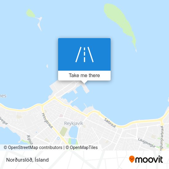 Norðurslóð map