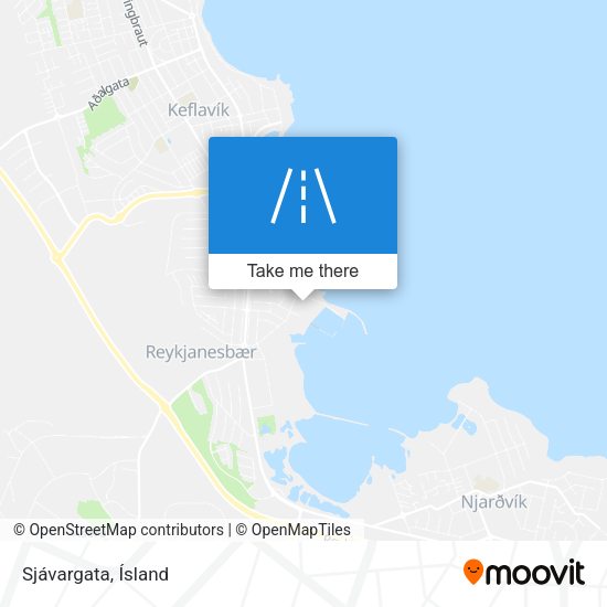 Sjávargata map
