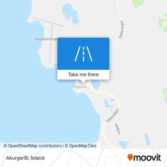 Akurgerði map