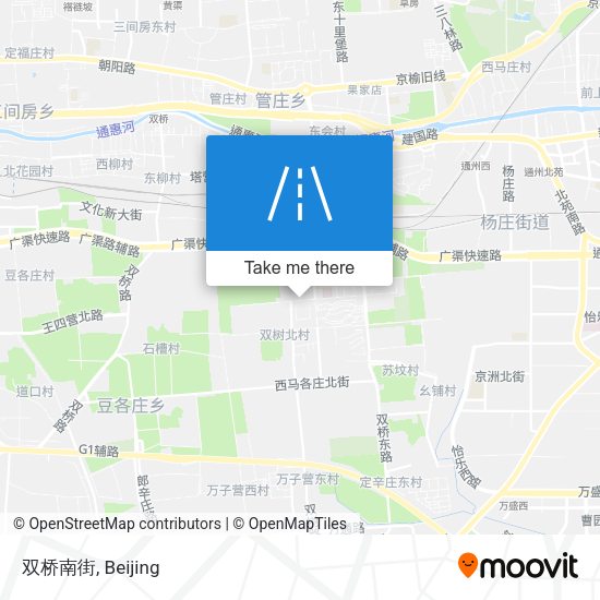 双桥南街 map